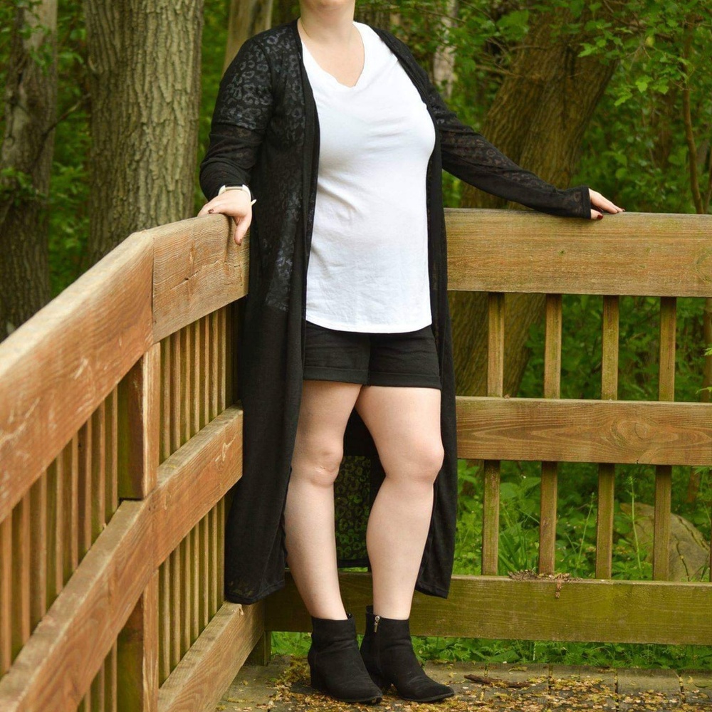 Sheer Cheetah Cardigan